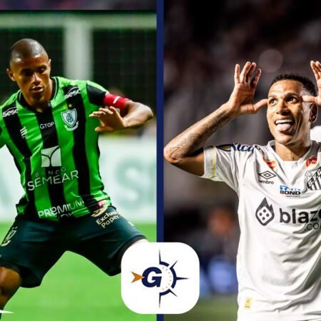 América-MG x Santos: Palpites, onde assistir ao vivo, escalações e horário 24/05